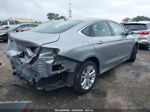 2017 Chrysler 200 Limited Platinum Серебряный vin: 1C3CCCAB0HN505674