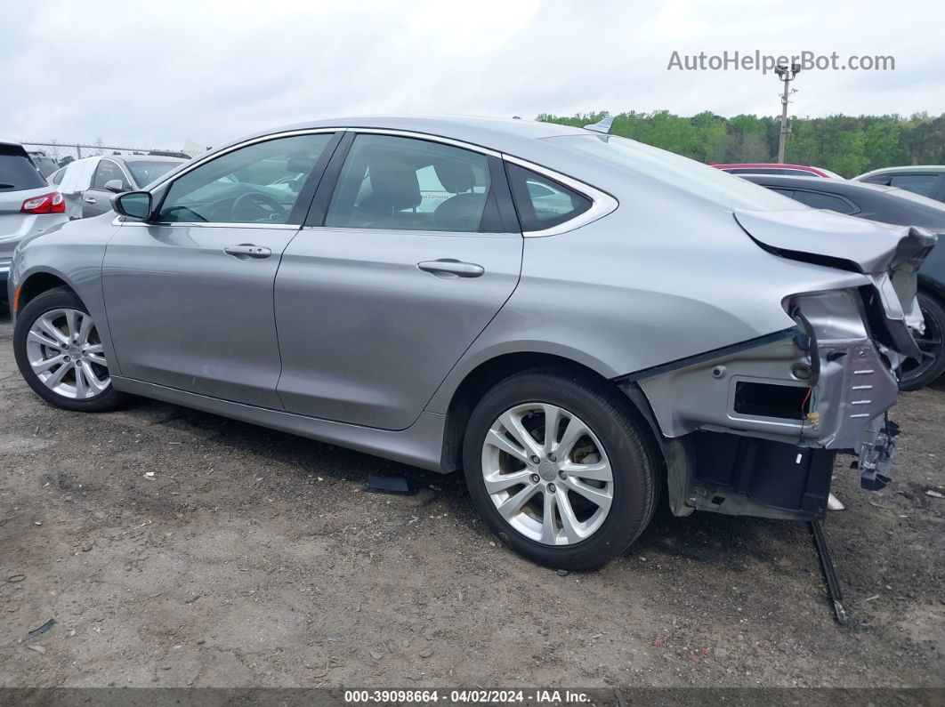 2017 Chrysler 200 Limited Platinum Silver vin: 1C3CCCAB0HN505674