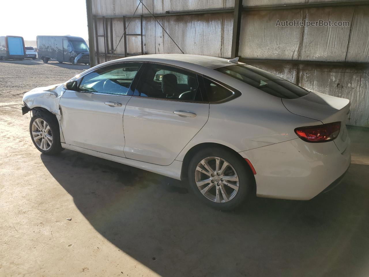 2017 Chrysler 200 Limited White vin: 1C3CCCAB0HN508980