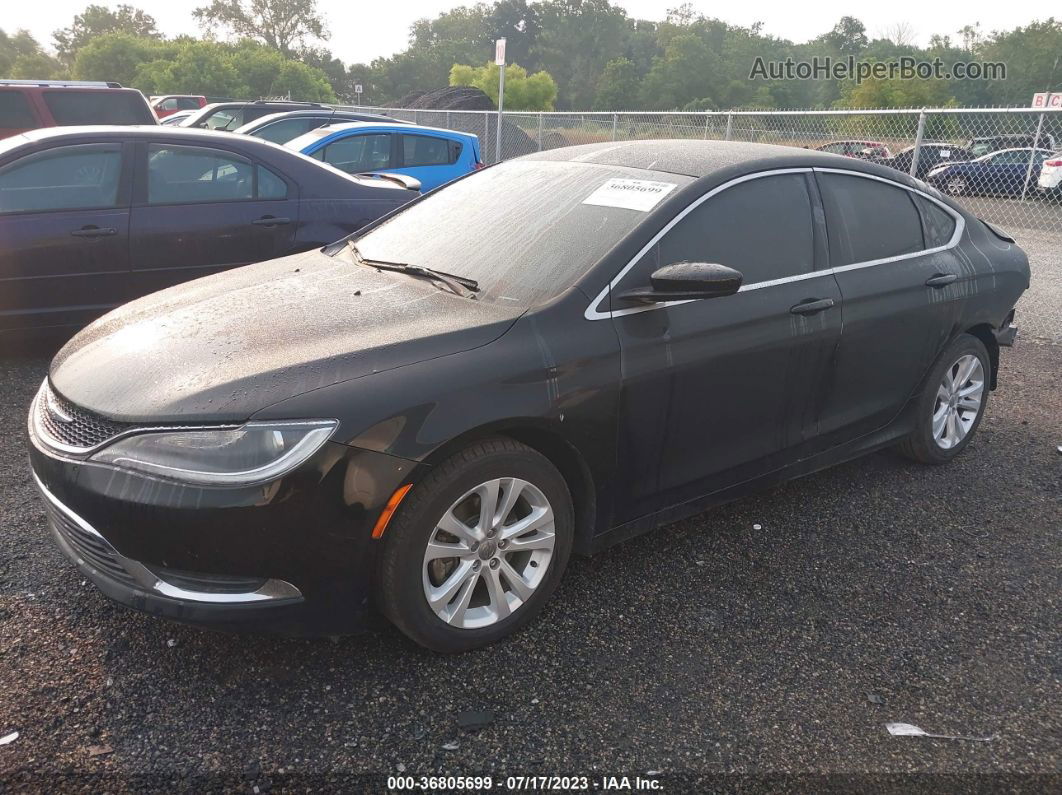 2017 Chrysler 200 Limited Platinum Черный vin: 1C3CCCAB0HN509417