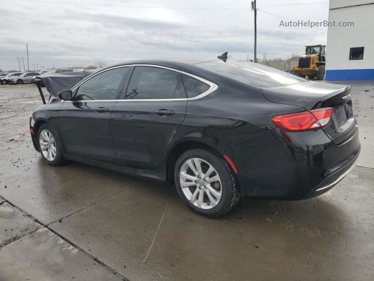 2017 Chrysler 200 Limited Black vin: 1C3CCCAB0HN511071