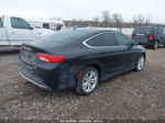 2015 Chrysler 200 Limited Black vin: 1C3CCCAB1FN504031