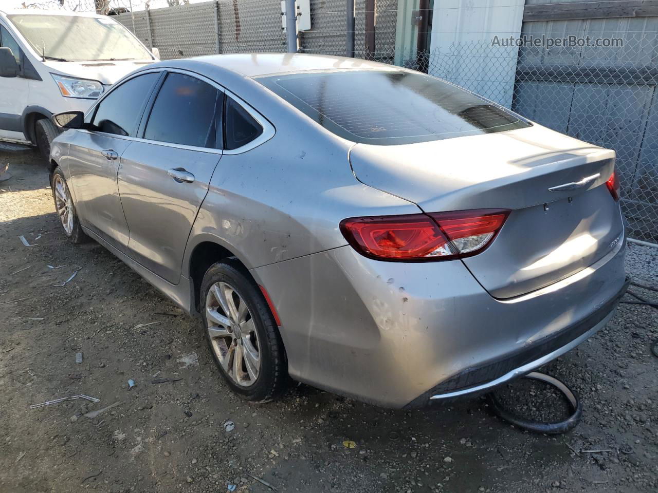 2015 Chrysler 200 Limited Gray vin: 1C3CCCAB1FN574788