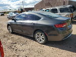 2015 Chrysler 200 Limited Charcoal vin: 1C3CCCAB1FN584463