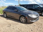 2015 Chrysler 200 Limited Charcoal vin: 1C3CCCAB1FN584463