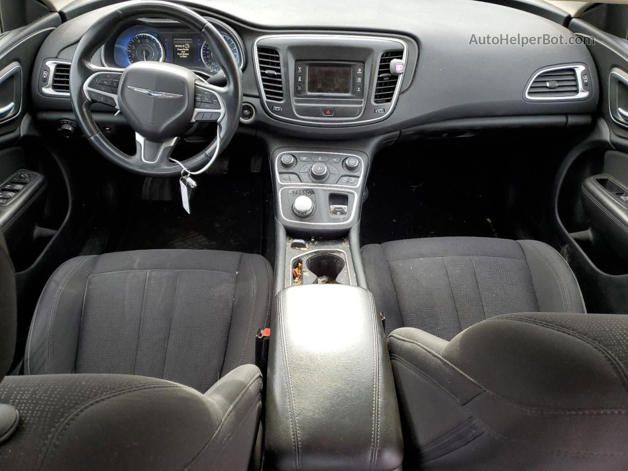 2015 Chrysler 200 Limited Черный vin: 1C3CCCAB1FN608521