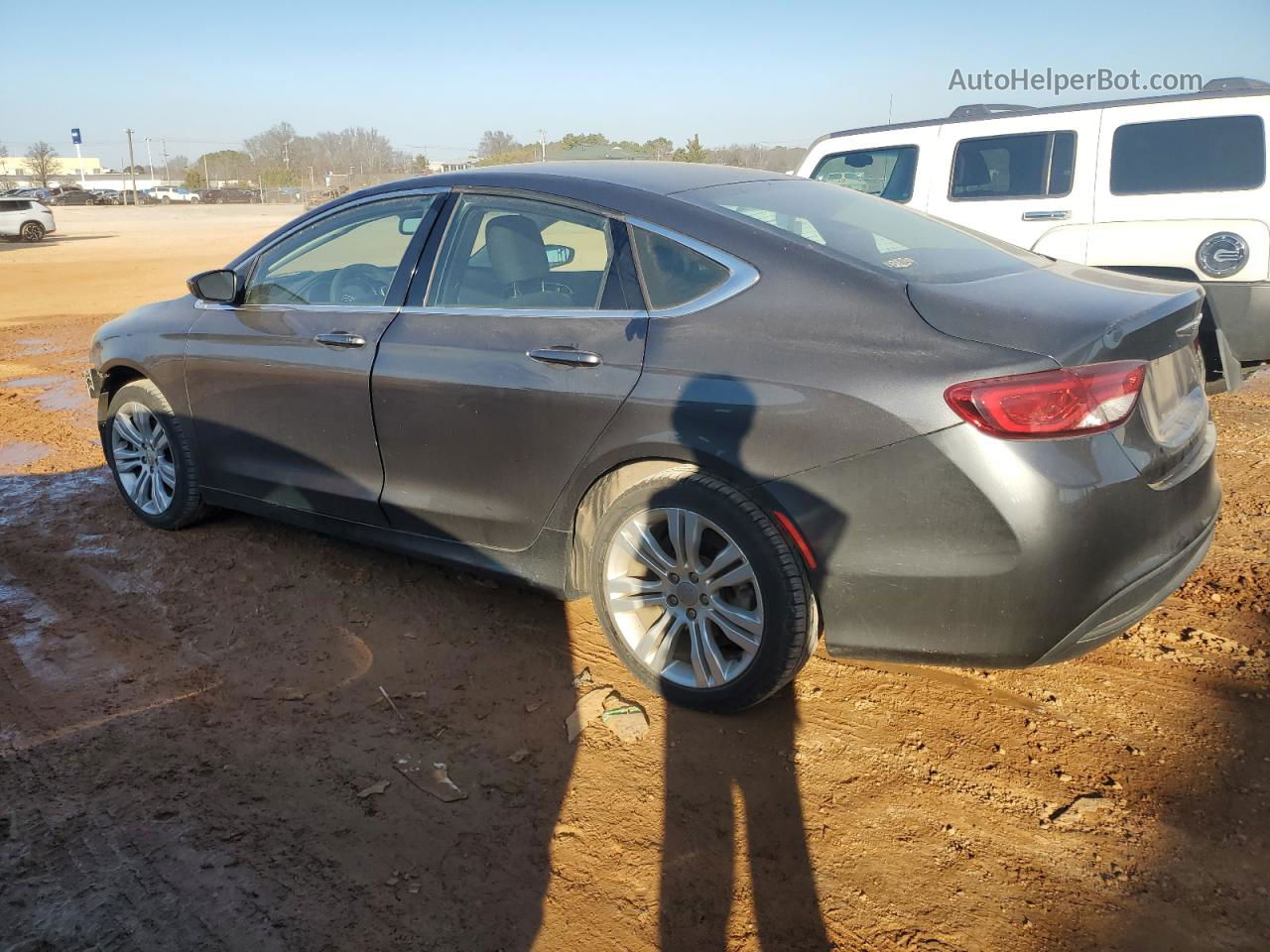 2015 Chrysler 200 Limited Черный vin: 1C3CCCAB1FN653703