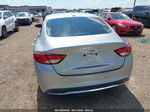 2015 Chrysler 200 Limited Серебряный vin: 1C3CCCAB1FN679329