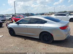 2015 Chrysler 200 Limited Silver vin: 1C3CCCAB1FN679329