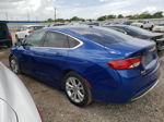 2015 Chrysler 200 Limited Blue vin: 1C3CCCAB1FN680237