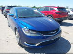 2015 Chrysler 200 Limited Blue vin: 1C3CCCAB1FN684174