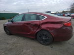 2015 Chrysler 200 Limited Maroon vin: 1C3CCCAB1FN694557