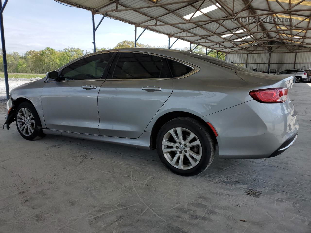 2015 Chrysler 200 Limited Silver vin: 1C3CCCAB1FN702964