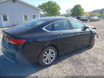 2015 Chrysler 200 Limited Black vin: 1C3CCCAB1FN715486