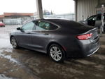 2015 Chrysler 200 Limited Gray vin: 1C3CCCAB1FN717349