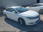 2015 Chrysler 200 Limited White vin: 1C3CCCAB1FN756524