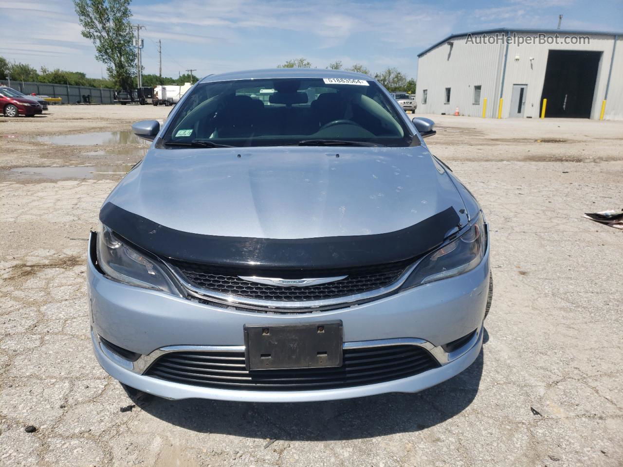 2015 Chrysler 200 Limited Blue vin: 1C3CCCAB1FN759715