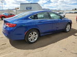 2016 Chrysler 200 Limited Синий vin: 1C3CCCAB1GN114113