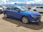 2016 Chrysler 200 Limited Blue vin: 1C3CCCAB1GN114113