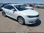 2016 Chrysler 200 Limited White vin: 1C3CCCAB1GN114869