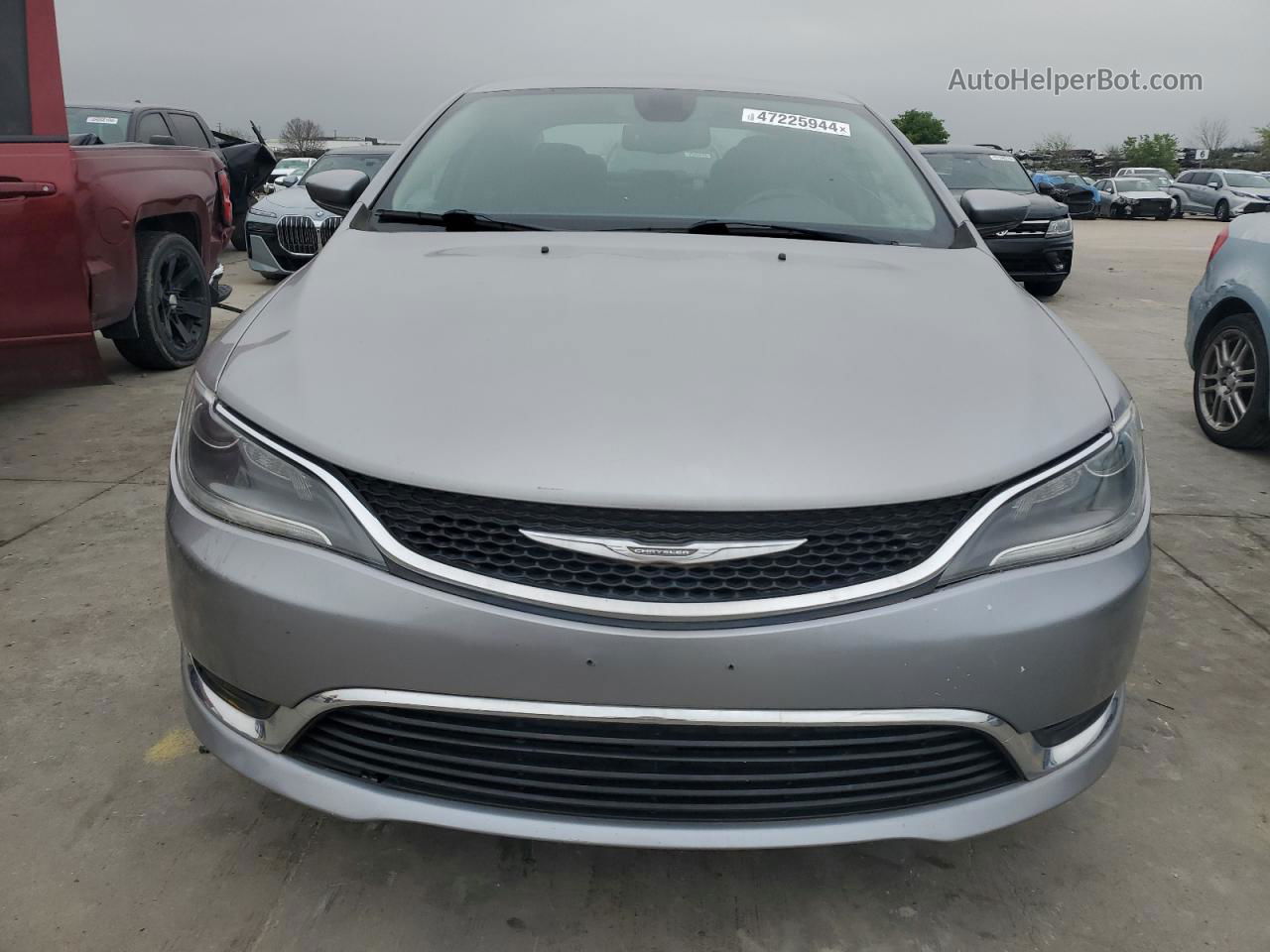 2016 Chrysler 200 Limited Silver vin: 1C3CCCAB1GN131963