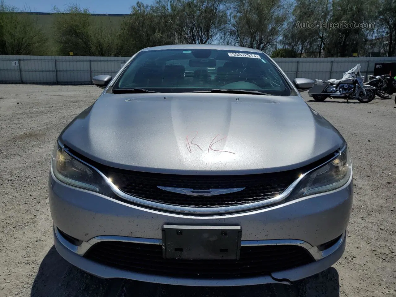 2016 Chrysler 200 Limited Silver vin: 1C3CCCAB1GN135138