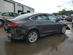 2016 Chrysler 200 Limited Charcoal vin: 1C3CCCAB1GN156586