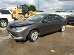 2016 Chrysler 200 Limited Charcoal vin: 1C3CCCAB1GN156586