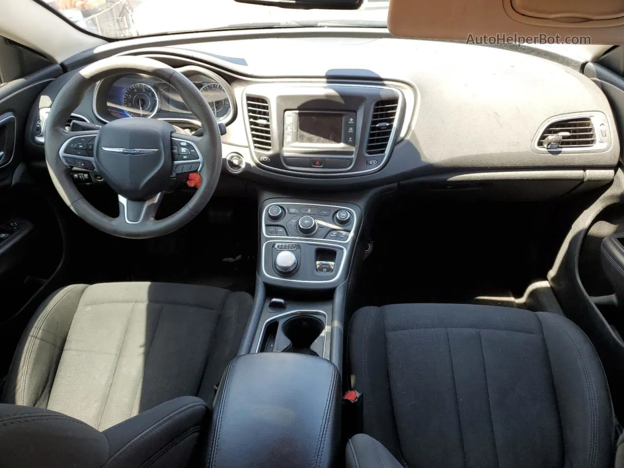 2016 Chrysler 200 Limited Черный vin: 1C3CCCAB1GN157737