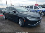 2016 Chrysler 200 Limited Black vin: 1C3CCCAB1GN159665