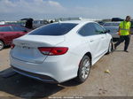 2016 Chrysler 200 Limited White vin: 1C3CCCAB1GN165403