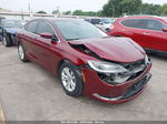 2016 Chrysler 200 Limited Platinum Maroon vin: 1C3CCCAB1GN178670