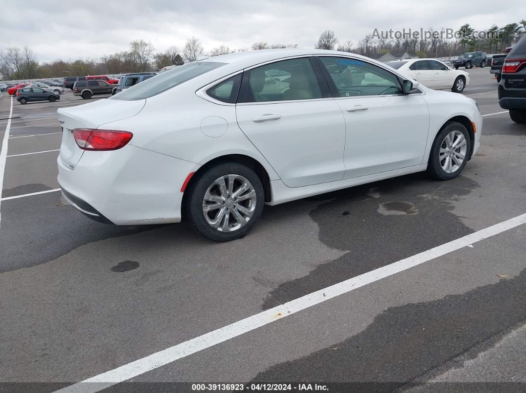 2017 Chrysler 200 Limited Platinum White vin: 1C3CCCAB1HN500273