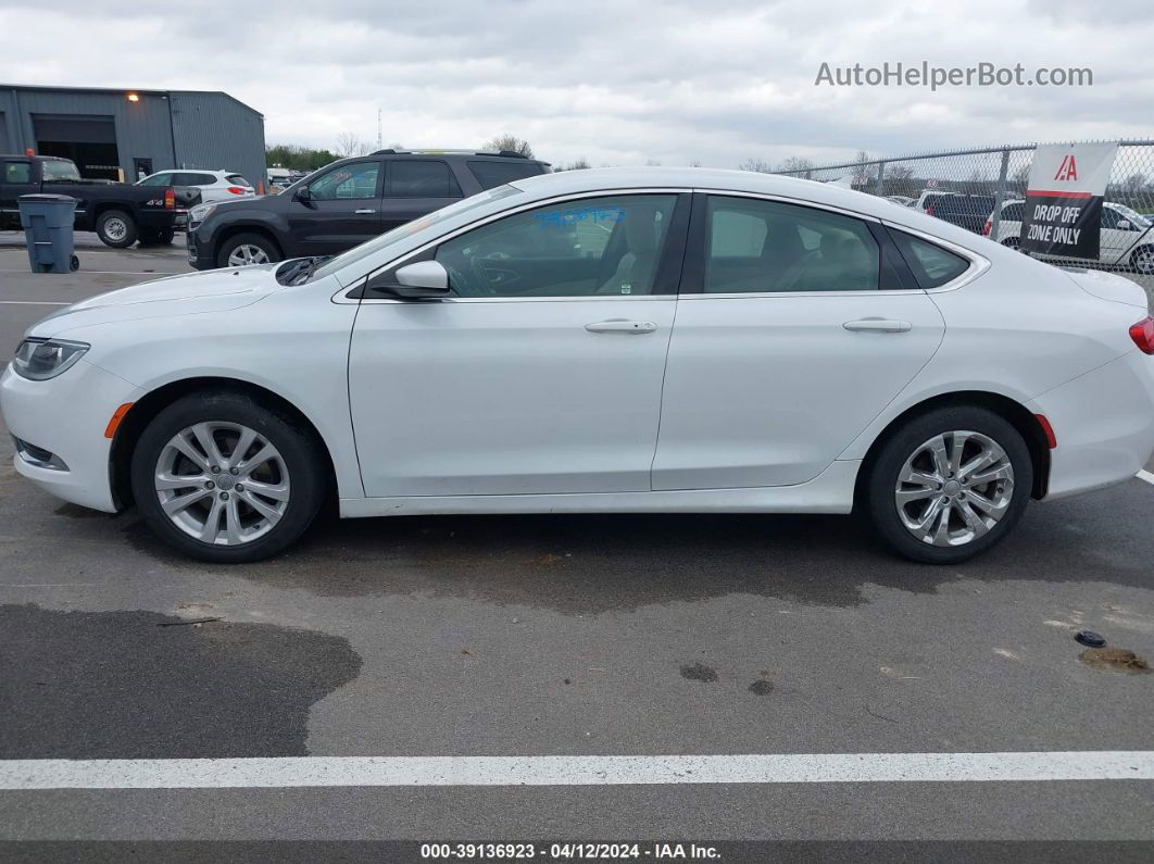 2017 Chrysler 200 Limited Platinum Белый vin: 1C3CCCAB1HN500273