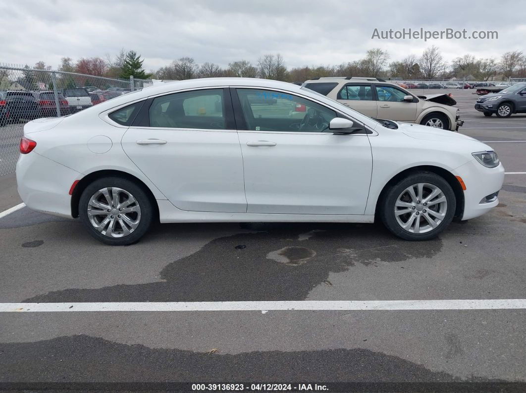 2017 Chrysler 200 Limited Platinum White vin: 1C3CCCAB1HN500273