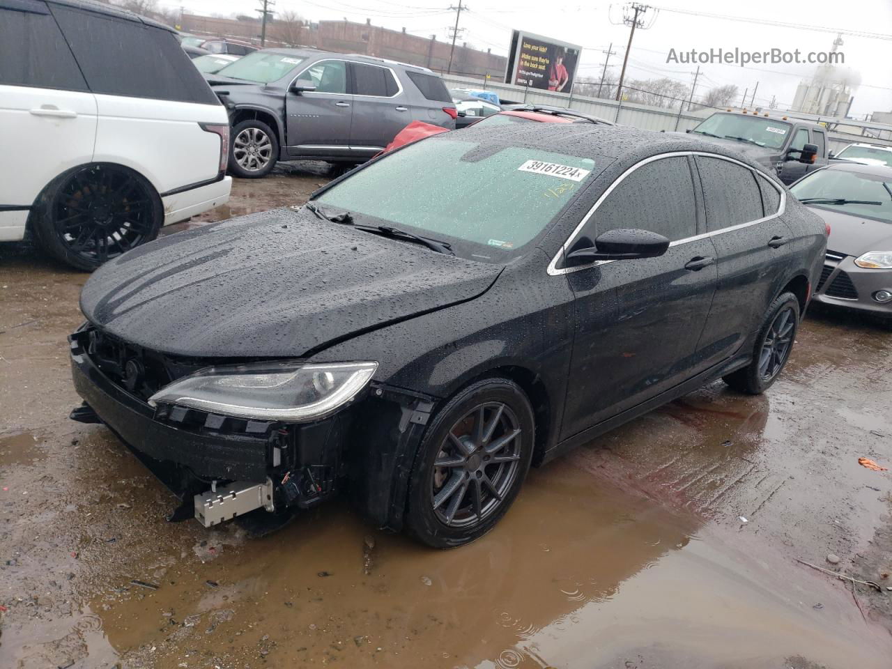 2017 Chrysler 200 Limited Charcoal vin: 1C3CCCAB1HN502217