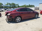 2017 Chrysler 200 Limited Maroon vin: 1C3CCCAB1HN508695