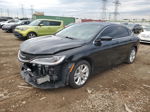 2017 Chrysler 200 Limited Black vin: 1C3CCCAB1HN511080