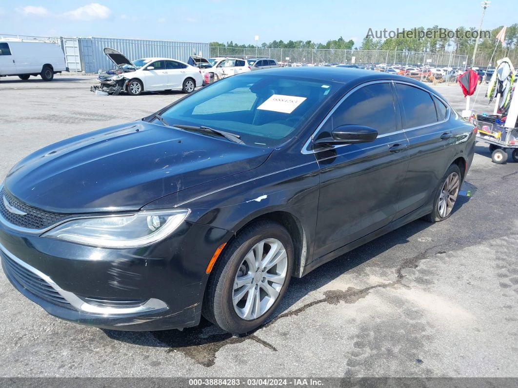 2017 Chrysler 200 Limited Platinum Черный vin: 1C3CCCAB1HN511788