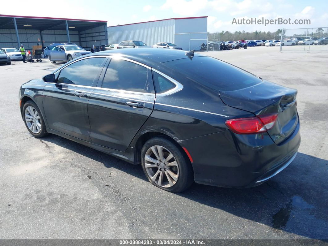 2017 Chrysler 200 Limited Platinum Черный vin: 1C3CCCAB1HN511788