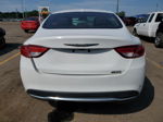 2015 Chrysler 200 Limited White vin: 1C3CCCAB2FN504748