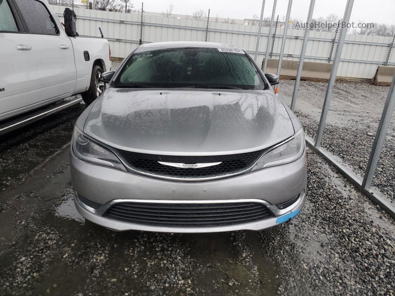 2015 Chrysler 200 Limited Silver vin: 1C3CCCAB2FN631130