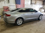 2015 Chrysler 200 Limited Silver vin: 1C3CCCAB2FN637557