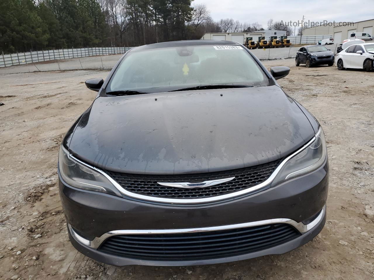 2015 Chrysler 200 Limited Серый vin: 1C3CCCAB2FN661132