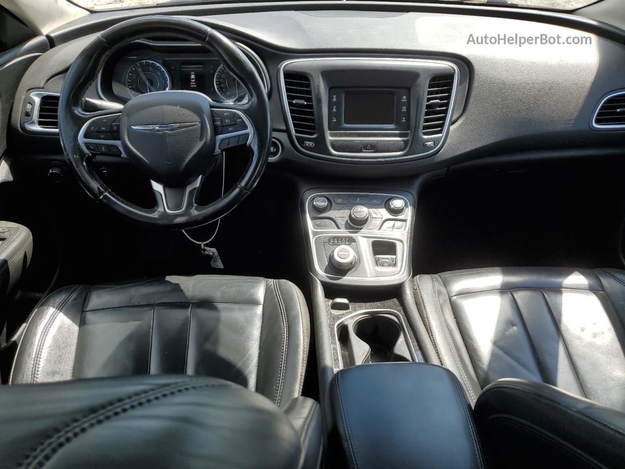 2015 Chrysler 200 Limited Белый vin: 1C3CCCAB2FN664323