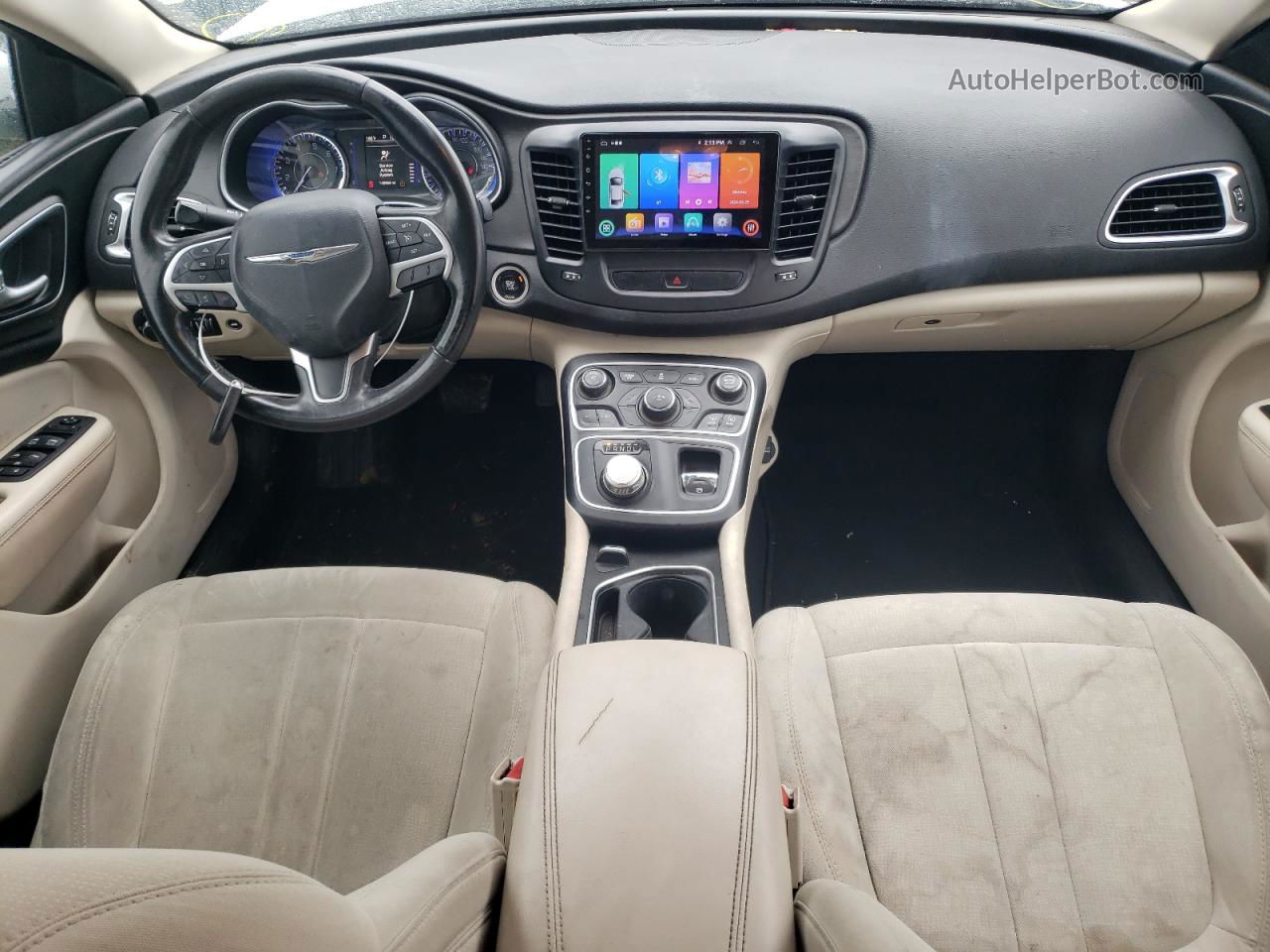 2015 Chrysler 200 Limited Белый vin: 1C3CCCAB2FN670705