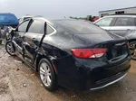 2015 Chrysler 200 Limited Black vin: 1C3CCCAB2FN684247