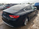 2015 Chrysler 200 Limited Black vin: 1C3CCCAB2FN684247