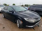 2015 Chrysler 200 Limited Black vin: 1C3CCCAB2FN684247