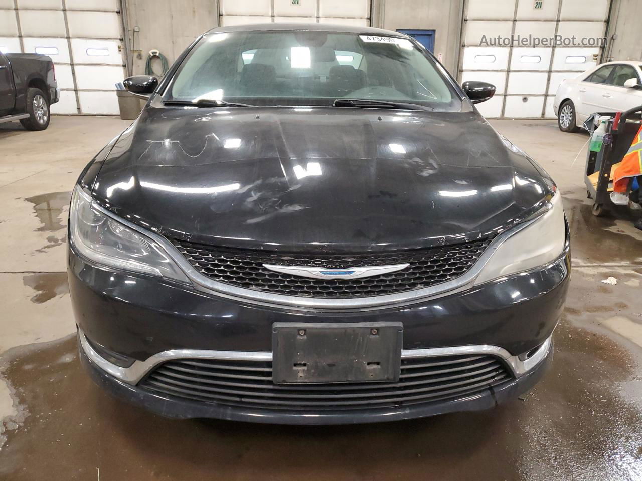 2015 Chrysler 200 Limited Черный vin: 1C3CCCAB2FN710765